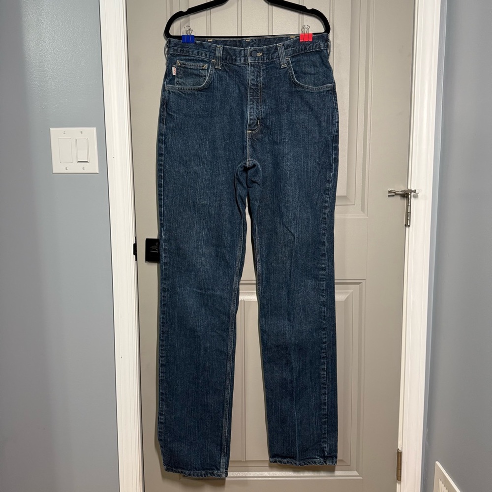 Carhartt Men's FR Straight Jeans 34x36